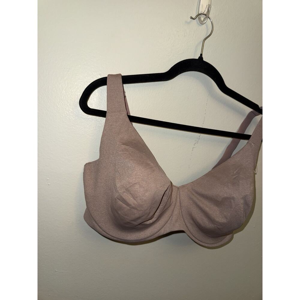 Delimira Minimizer Bra 40E Underwire Cameo Heather NWT underwired - Picture 2 of 4